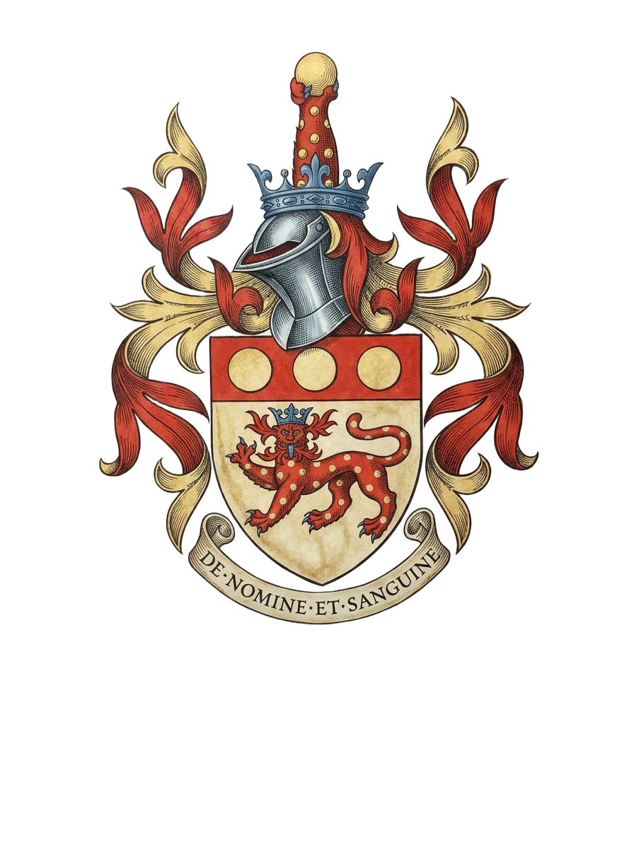 The Armorial Bearings of Brandon Noble LeClaire — to be marshalled with Greenland from 22 May 2027